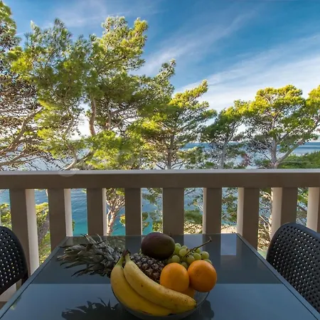 Apartment Beachview Apt Dragienne With Free Parking Brela
