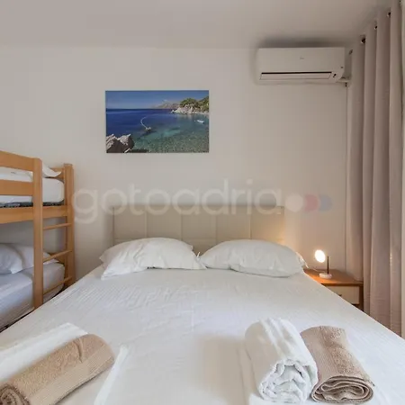 Apartment Beachview Apt Dragienne With Free Parking Brela